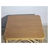 Bright Bamboo Vintage Rattan Cocktail Table