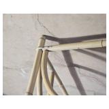 Bright Bamboo Vintage Rattan Cocktail Table