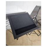 Matte Finnish Outdoor Hight Top Table & Chairs