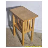 Bright Slotted Mission Accent Table