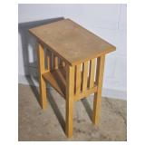 Bright Slotted Mission Accent Table
