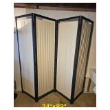 Four Panel Accordion Room Divider