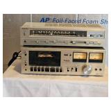 Vintage Panasonic Stereo Set 615 Cassette Deck & SA-110 Stereo Receiver