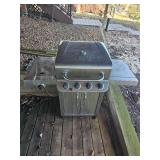 Char-Broil Four Burner Propane Grill with Side Burner
