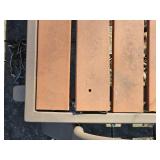 Rugged Aluminum Porch Glider