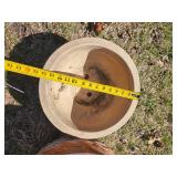 Outdoor Ceramic Planters Bundle Varying Sizes
