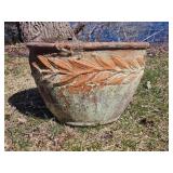 Outdoor Ceramic Planters Bundle Varying Sizes