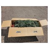 Seven Foot Faux Virginia Pine & Accessories Lights