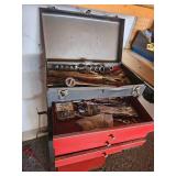 Workshop Tool Wall and Bench Assortment