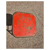 Distressed Industrial Shop Stool