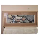 Framed Panoramic Stone Print by Tom Wood
