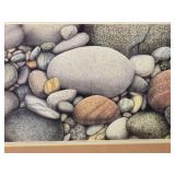 Framed Panoramic Stone Print by Tom Wood