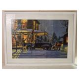 Framed Print An Old Fashioned Christmas by Dave Barnhouse