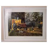 Framed Common Ground Print by Dave Barnhouse
