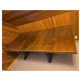 Large Rustic Wood Dining Table