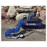 Campbell Hausfeld Air Compressor with Hose and Gauge