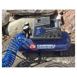 Campbell Hausfeld Air Compressor with Hose and Gauge