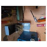Workshop Tool Wall and Bench Assortment