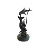 SPI Dolphin Mother & Baby Sculpture
