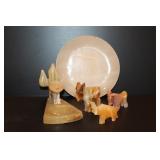 Alabaster Figurines & Plates