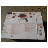 Portable Rigid 10" table saw . New in box. As shown.