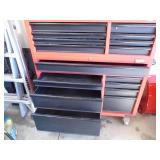 Milwaukee roller tool box. Upper & lower. 46 x 18 x 63. Hardly used. As shown.