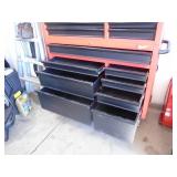 Milwaukee roller tool box. Upper & lower. 46 x 18 x 63. Hardly used. As shown.