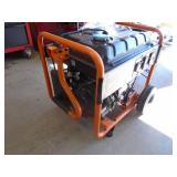 Generac GP7500E generator. Very little use. Electric start. 120/240v. Battery good. As shown.