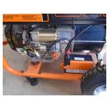 Generac GP7500E generator. Very little use. Electric start. 120/240v. Battery good. As shown.