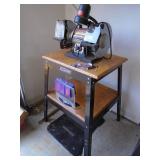 Craftsman 8 grinder/brass wheel variable speed on stand. As shown.