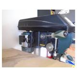 MasterForce drill press with clamp. Digital display.. on stand. As shown.