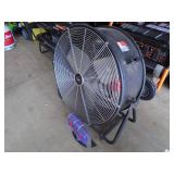 Floor model fan. 25. As shown.