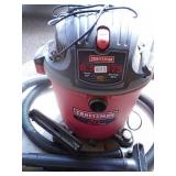 Craftsman 20 gal shop vac with hose & wand. As shown.