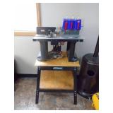 Craftsman router table with router on stand. As shown.