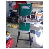 MasterForce 10 bandsaw on stand with miter. As shown.