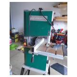 MasterForce 10 bandsaw on stand with miter. As shown.