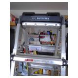 Safe Reach 300 lb folding ladder. Model SRPXT23. As shown.