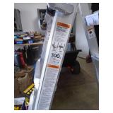 Safe Reach 300 lb folding ladder. Model SRPXT23. As shown.