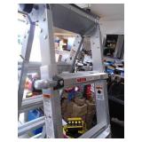 Safe Reach 300 lb folding ladder. Model SRPXT23. As shown.