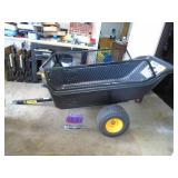 Polar HD1500 yard cart, dump & swivel. As shown.