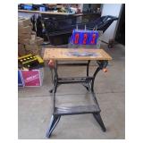 Workmate 200 folding stand with clamps. As shown.