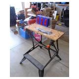Workmate 200 folding stand with clamps. As shown.