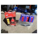Big Red 12 ton bottle jack. New in box. As shown.