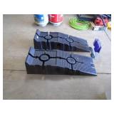Pair of Rhino plastic car ramps. As shown.