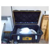 Dewalt rolling storage box. 39 x 23 x 24 with contents. As shown.
