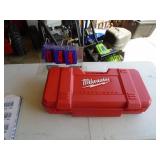 Milwaukee corded sawsall in case. As shown.