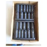 1/2 impact scokets. As shown.