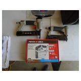Porter Cable stapler & 2 brad nailers. As shown.