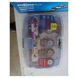 New in box Bosch oscillating tool with accessories. As shown.