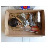 Flat of tools. As shown.